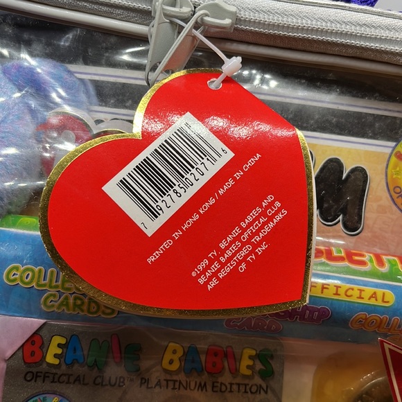 1999 Ty Beanie Baby Playinum Membership II Box - Picture 13 of 13